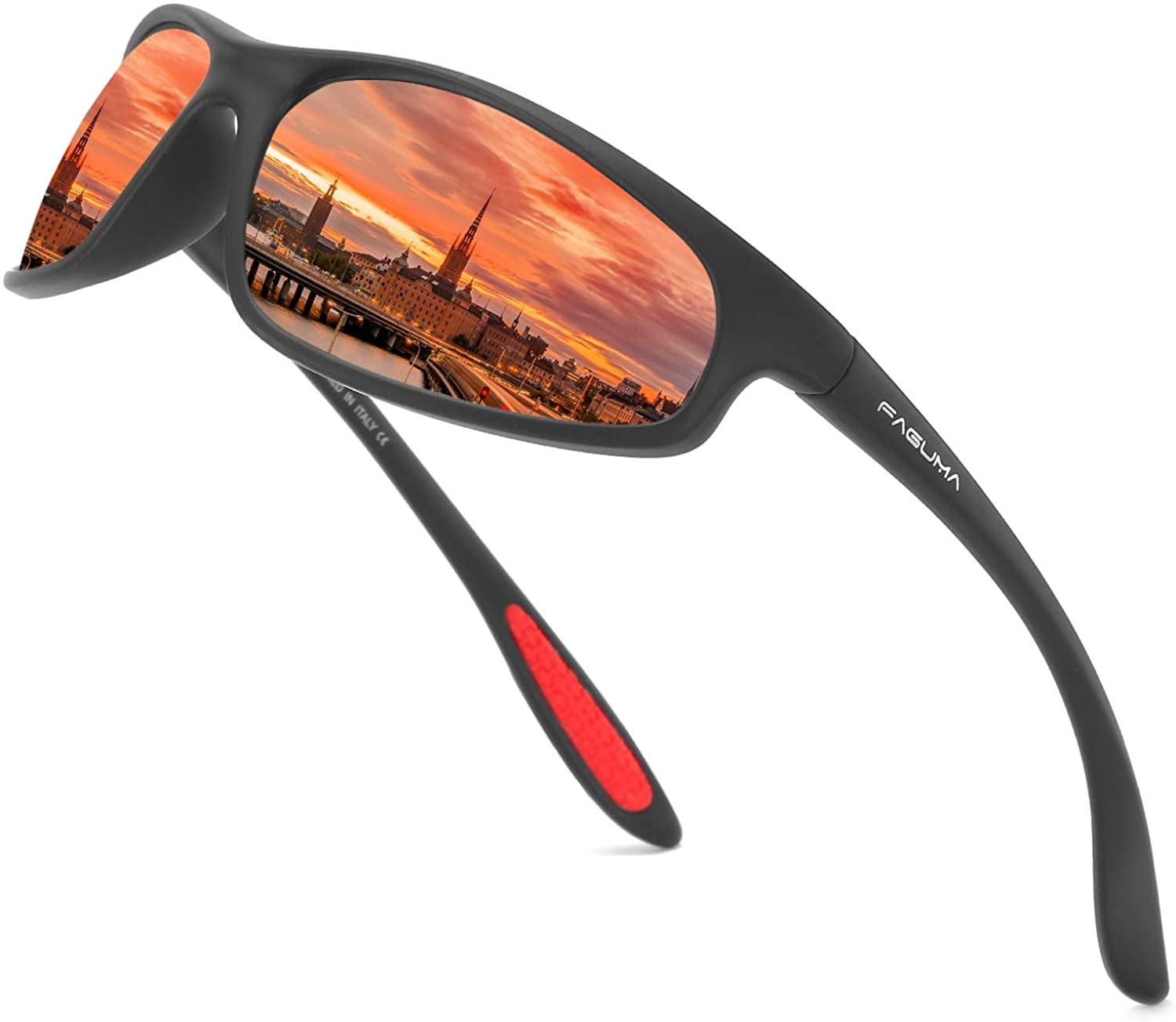 Flying Fisherman Buoy Jr Angler Polarized Sunglasses with AcuTint UV Blocker for Fishing and Outdoor Sports 