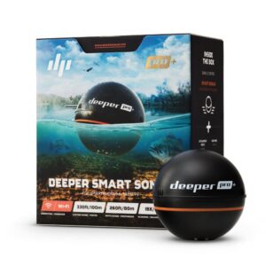 Deeper PRO Smart Sonar Castable and Portable wifi Fish Finder with Gps